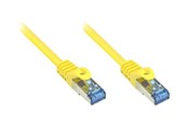 Verkkokaapelit - Alcasa electronik Good Connections patch cable - 50 cm - yellow - Keltainen - 8060-H005Y