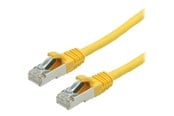 Verkkokaapelit - Roline VALUE patch cable - 10 m - yellow - Keltainen - 21.99.1282