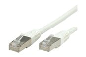 Verkkokaapelit - Roline VALUE patch cable - 10 m - white - Valkoinen - 10m - 21.99.1386