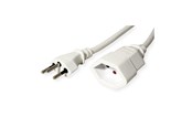 Virtakaapelit (ulkoinen) - Roline VALUE - power extension cable - T12 to T13 - 5 m - 19.99.1184