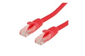 Verkkokaapelit - Roline VALUE patch cable - 10 m - red RAL 3000 - Punainen - 21.99.1427