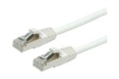 Verkkokaapelit - Roline VALUE patch cable - 10 m - white - Valkoinen - 21.99.1286