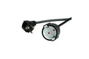 Virtakaapelit (ulkoinen) - Roline VALUE - power extension cable - power CEE 7/7 to power CEE 7/7 - 5 m - 19.99.1167