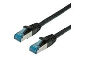 Verkkokaapelit - Roline VALUE patch cable - 10 m - black - Musta - 21.99.1967
