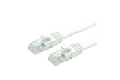 Verkkokaapelit - Roline VALUE patch cable - 10 m - white RAL 9003 - Valkoinen - 21.99.1477