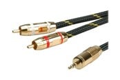 Audiokaapelit - Roline Gold audio cable - 2.5 m - 11.09.4273