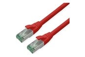 Verkkokaapelit - Roline Recycled Material patch cable - 20 m - red pantone 199C - Punainen - 20m - 21.45.3219