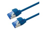 Verkkokaapelit - Roline patch cable - 7 m - blue pantone 647C - Sininen - 21.15.4346