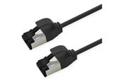 Verkkokaapelit - Roline patch cable - 3 m - pantone 3C black - Musta - 21.15.3453