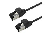 Verkkokaapelit - Roline patch cable - 1.5 m - pantone 3C black - Musta - 21.15.3454
