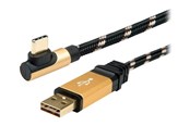 USB kaapelit - Roline Gold - USB-C cable - USB to USB-C - 80 cm - 11.02.9060
