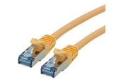 Verkkokaapelit - Roline patch cable - 10 m - yellow - Keltainen - 21.15.2827