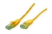 Verkkokaapelit - Roline Recycled Material patch cable - 15 m - yellow - Keltainen - 15m - 21.45.3128