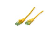 Verkkokaapelit - Roline Recycled Material patch cable - 20 m - yellow - Keltainen - 21.45.3129