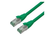 Verkkokaapelit - Roline Recycled Material patch cable - 20 m - green pantone 3278C - Vihreä - 20m - 21.45.3239