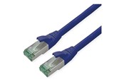 Verkkokaapelit - Roline Recycled Material patch cable - 10 m - pantone 647C blue - Sininen - 10m - 21.45.3247
