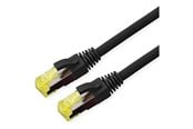 Verkkokaapelit - Roline patch cable - 10 m - black - Musta - 10m - 21.15.0759