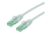 Verkkokaapelit - Roline Recycled Material patch cable - 10 m - grey - Harmaa - 10m - 21.45.3107
