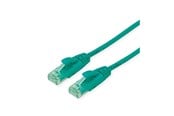 Verkkokaapelit - Roline Recycled Material patch cable - 15 m - green - Vihreä - 21.45.3138