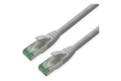 Verkkokaapelit - Roline Recycled Material patch cable - 15 m - grey RAL 7035 - Harmaa - 15m - 21.45.3208