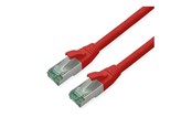 Verkkokaapelit - Roline Recycled Material patch cable - 10 m - red pantone 199C - Punainen - 21.45.3217