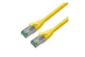 Verkkokaapelit - Roline Recycled Material patch cable - 10 m - yellow pantone 135C - Keltainen - 21.45.3227