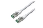 Verkkokaapelit - Roline Recycled Material patch cable - 15 m - white RAL 9003 - Valkoinen - 21.45.3268