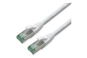 Verkkokaapelit - Roline Recycled Material patch cable - 20 m - white RAL 9003 - Valkoinen - 20m - 21.45.3269