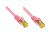 Verkkokaapelit - Alcasa electronik Good Connections RNS patch cable - 25 m - magenta - Pinkki - 8070R-250M