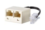 Verkkokaapelit - METZ UAE network adapter - 10 cm - pearl white - Valkoinen - 0.1m - 130607440101-E