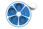 Virtakaapelit (ulkoinen) - Roline - power strip - 4-way with switch round - 3600 Watt - 19.07.2341