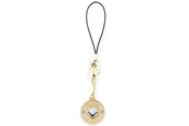 Puhelin - Muut lisävarusteet - GUESS case GUCPMHGLD Phone Strap Heart Diamond Charm with Rhinestones - 3666339171346