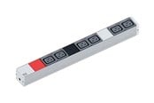Virtakaapelit (ulkoinen) - Bachmann IT PDU Basic - power distribution unit - 800.0111