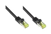 Verkkokaapelit - Alcasa electronik Good Connections RNS patch cable - 15 cm - black - Musta - 8070R-002S