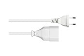 Virtakaapelit (ulkoinen) - Good Connections - power extension cable - Europlug to CEE 7/17 - 20 cm - P0300-W002