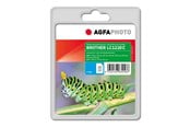 Mustepatruunat, värikasetit ja lisävarusteet - Agfa Photo - cyan - compatible - ink cartridge (alternative for: Brother LC1220C) - APB1220CD