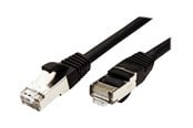 Verkkokaapelit - Roline VALUE patch cable - 10 m - black - Musta - 21.99.1285