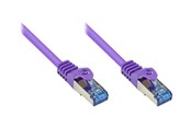 Verkkokaapelit - Alcasa electronik Good Connections RNS patch cable - violet - Purppura - 8060-H075V