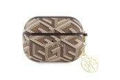 Puhelin - Muut lisävarusteet - GUESS GUAPPGCE4CW case for AirPods Pro - brown GCube Charm - 3666339171162