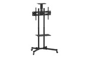 Seinäkiinnitys, AV-kiinnikkeet & AV-kalusteet - Roline VALUE cart - for LCD TV - black - Max 50 kg - recommended for 70" - 17.99.1167