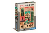Palapelit - Clementoni Puzzle HQC Style in the City - Milan 1000 pieces 2D Palapelit - 39842