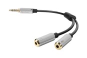 Audiokaapelit - Sharkoon PMP35 - audio adaptor - 12 cm - 4044951019632