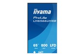 Infonäytöt & Digitaaliset opasteet - iiyama ProLite LH6566UHSB-B1AG 64.5" Class (65" viewable) LCD flat panel display - 4K - for digital signage - LH6566UHSB-B1AG