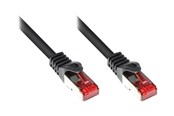 Verkkokaapelit - Alcasa electronik Good Connections RNS patch cable - 20 m - black - Musta - 8060-200S