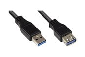 USB kaapelit - Alcasa electronik Good Connections - USB extension cable - USB Type A to USB Type A - 50 cm - 2711-S005