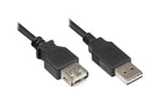 USB kaapelit - Alcasa electronik Good Connections EASY - USB extension cable - USB to USB - 1 m - 2511-EU01