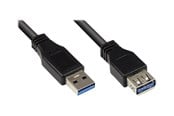 USB kaapelit - Alcasa electronik Good Connections - USB extension cable - USB Type A to USB Type A - 3 m - 2711-S03