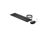 Näppäimistöt - HP Desktop 320MK - Näppäimistö ja Hiirisetti - Englanti - Musta - 9SR36UT#ABU