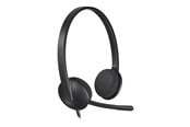 Kuulokkeet - Logitech USB Headset H340 - 981-000507