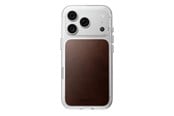Puhelin - Kannet ja kotelot - Nomad Clear Leather Case - rustic brown (Horween) - iPhone 18 Pro/17 Pro - 114753118E8E